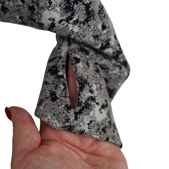 Athleta Salutation Textured Jacket Womens M Black/Gray‎ Polyester/Nylon - Picture 4 of 9